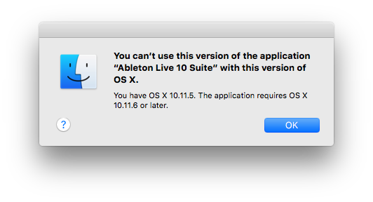 OSX too old